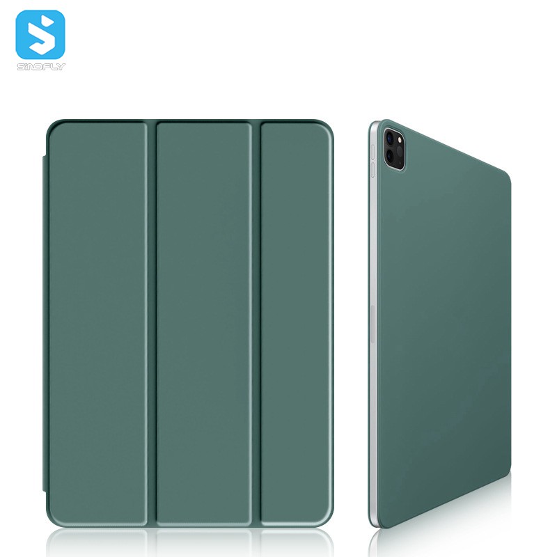 Double-sided magnet PU leather tablet case for Ipad pro 11